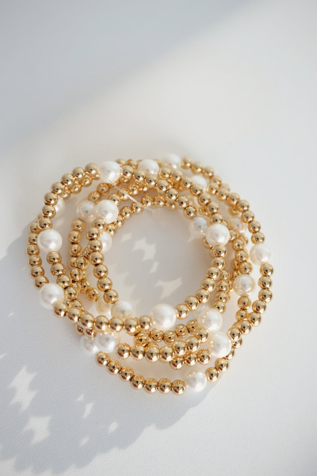 Brick Road Pearl Bracelet Set
