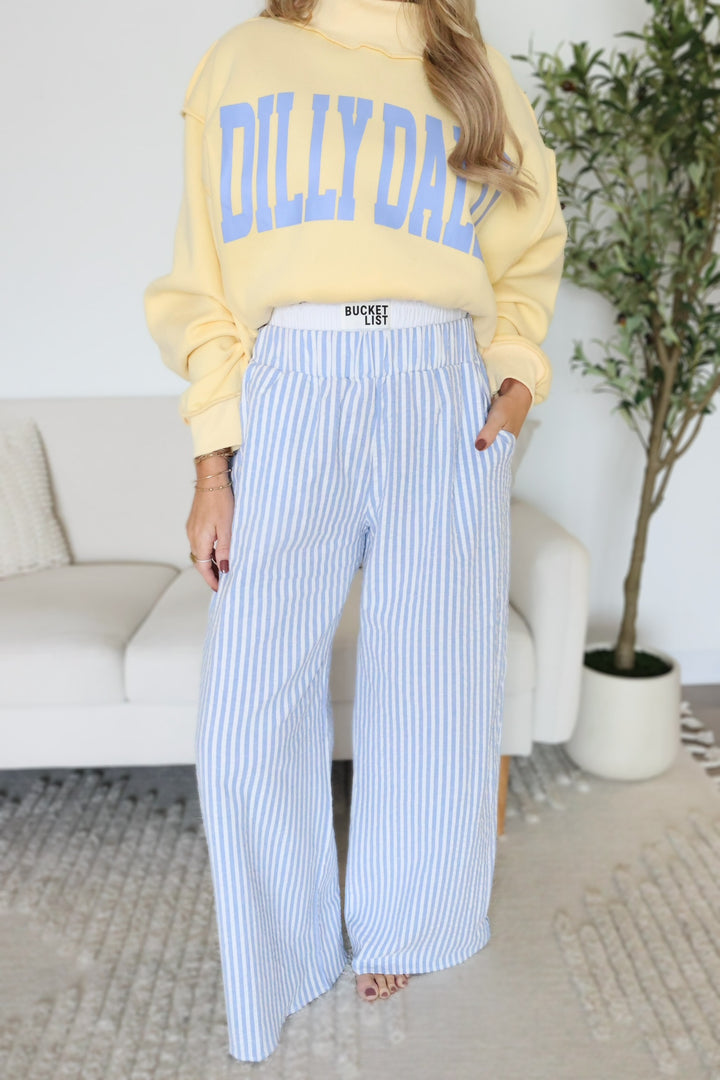 Seersucker Pants FINAL SALE