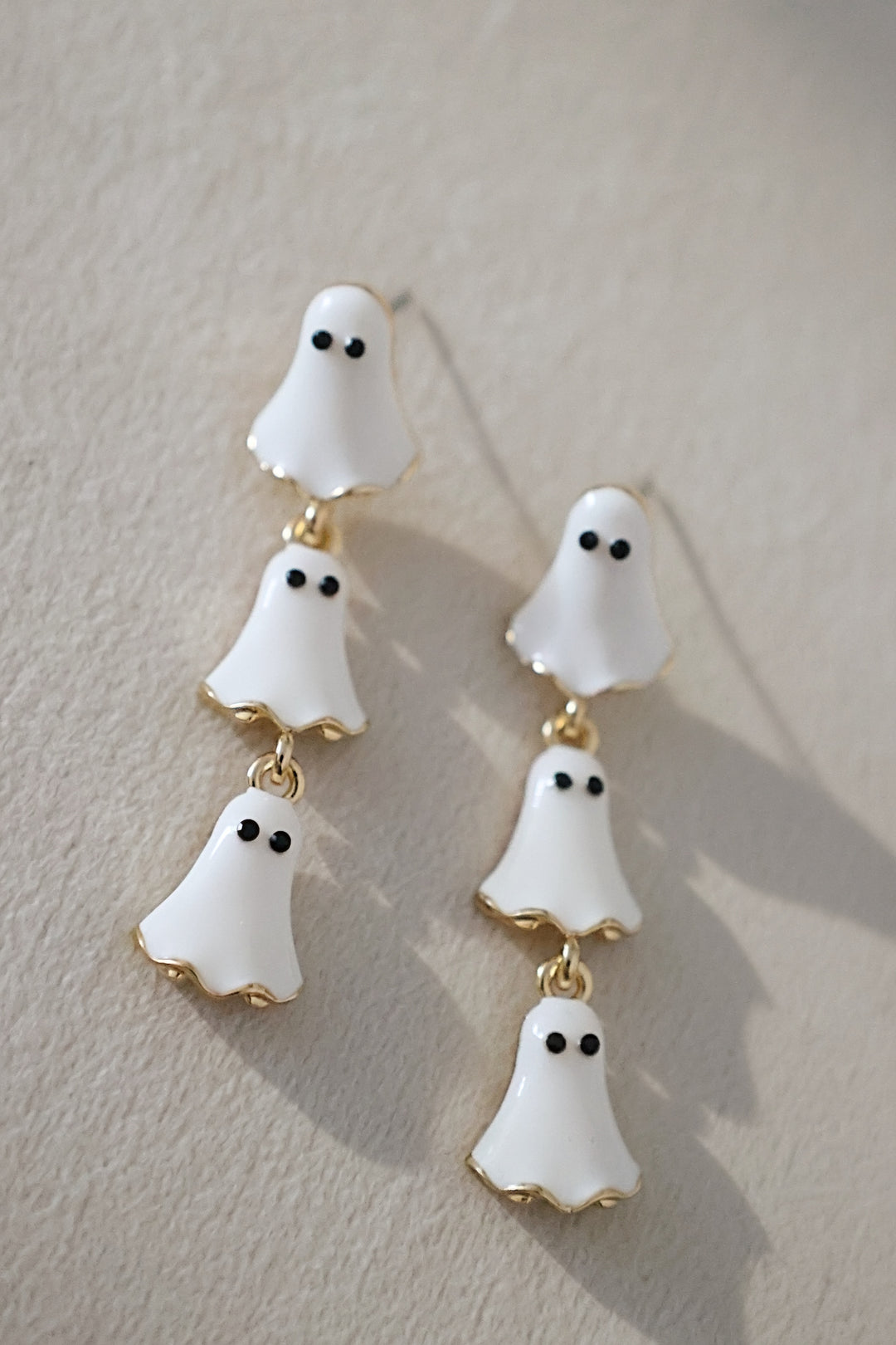 Three Ghost Earrings