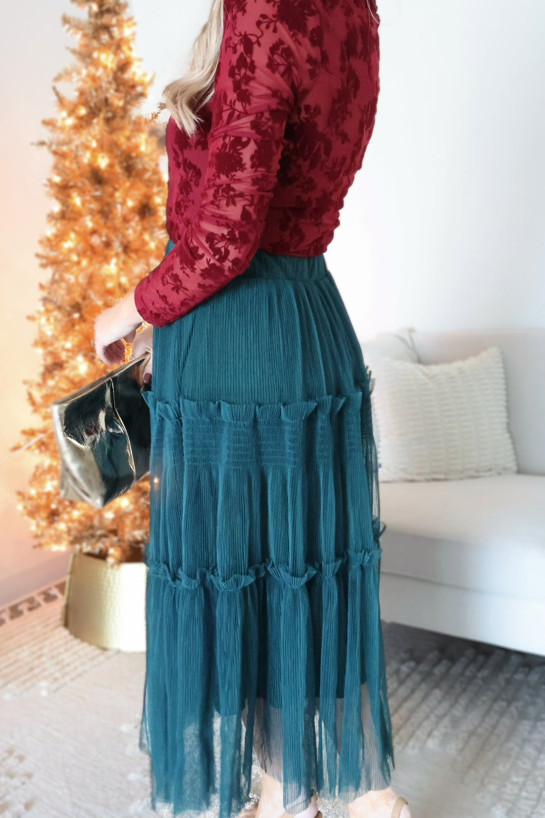 Mezo Tiered Skirt-final sale