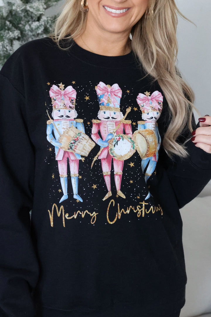 Glitter Nutcracker Sweatshirt