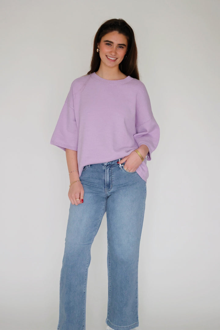 Sweat Wide Leg Jeans