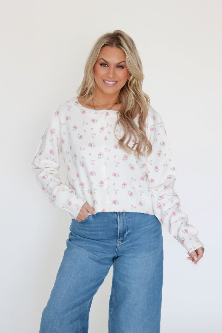 Andi Floral Cardigan
