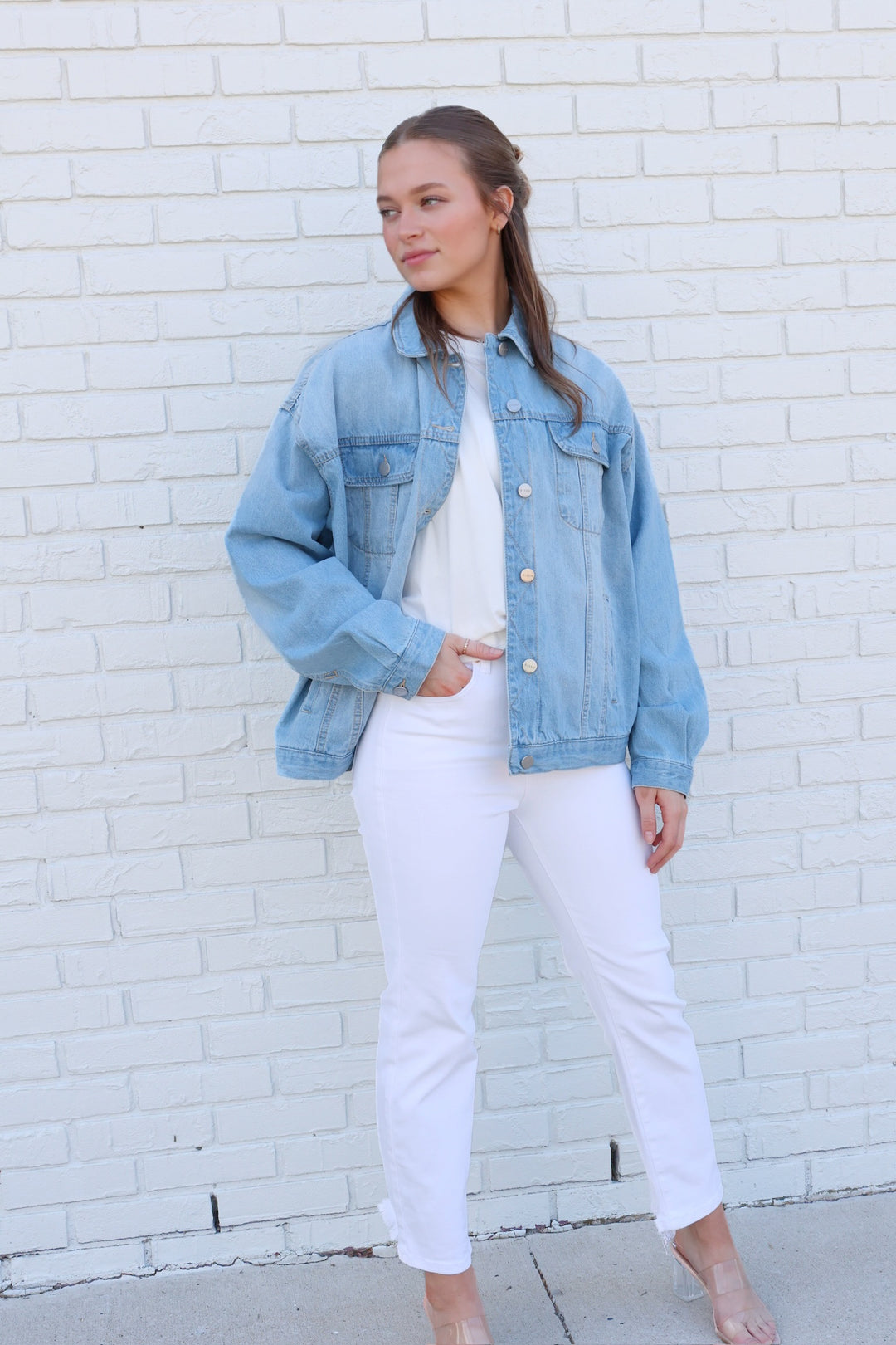 Raya Denim Jacket- Light