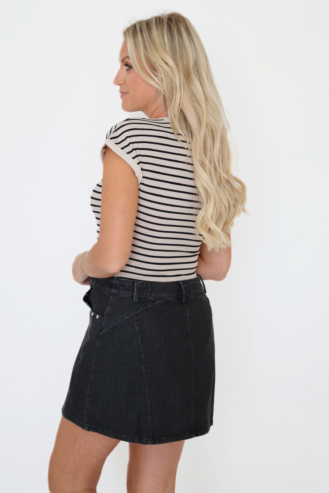 Juniper Studded Skirt (FINAL SALE)