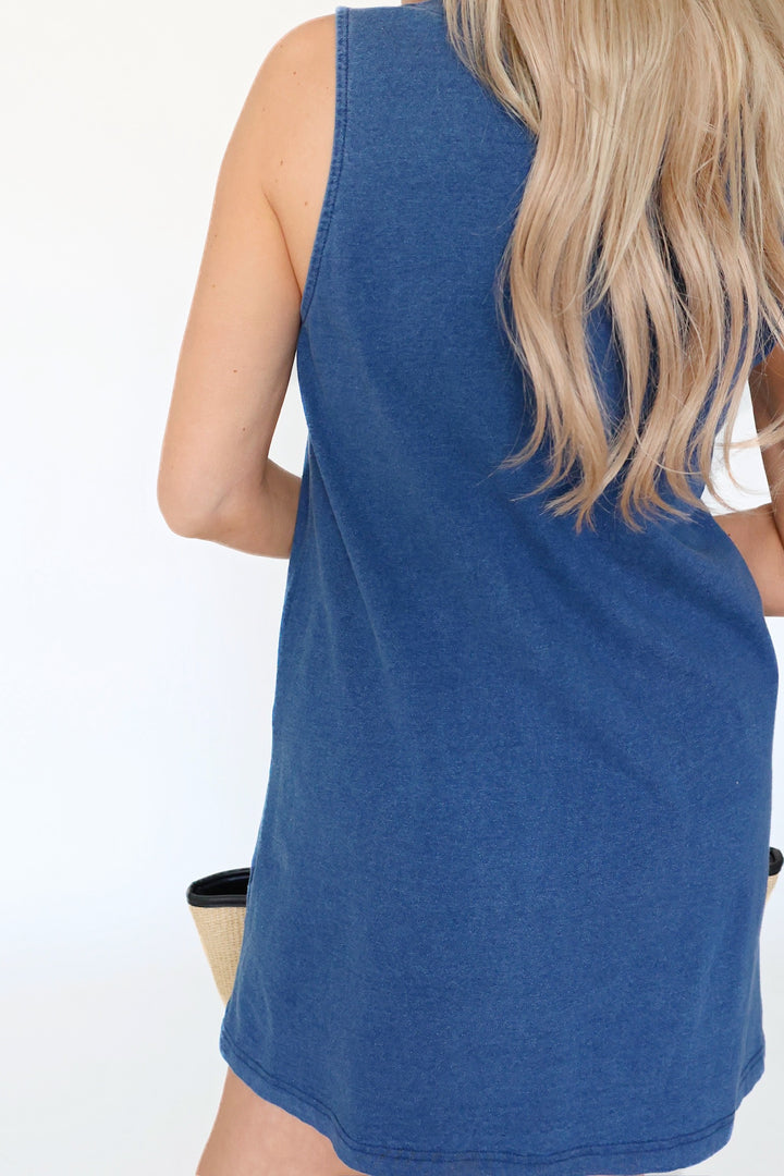 Solace Denim Mini Dress
