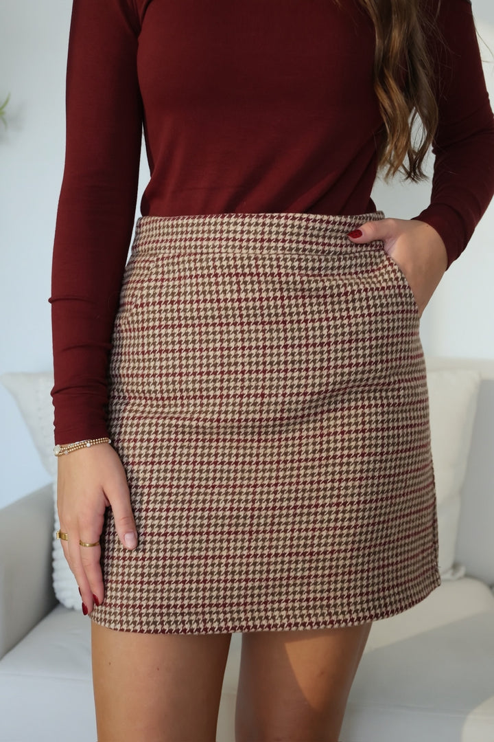 Greene Plaid Skirt