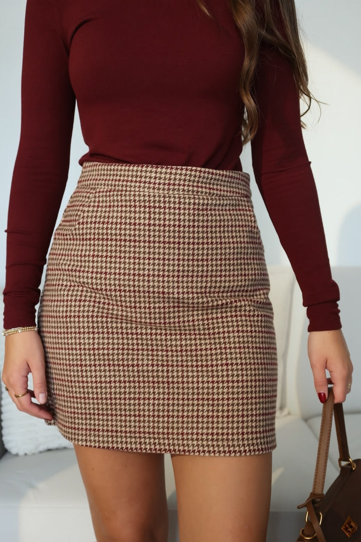 Greene Plaid Skirt