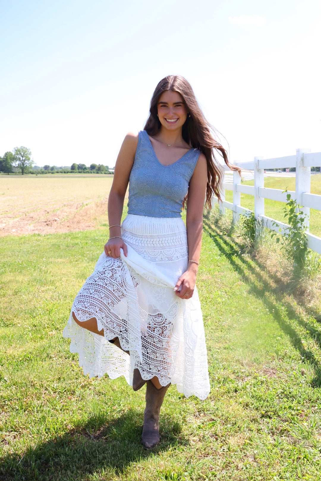 Brook Floral Tank