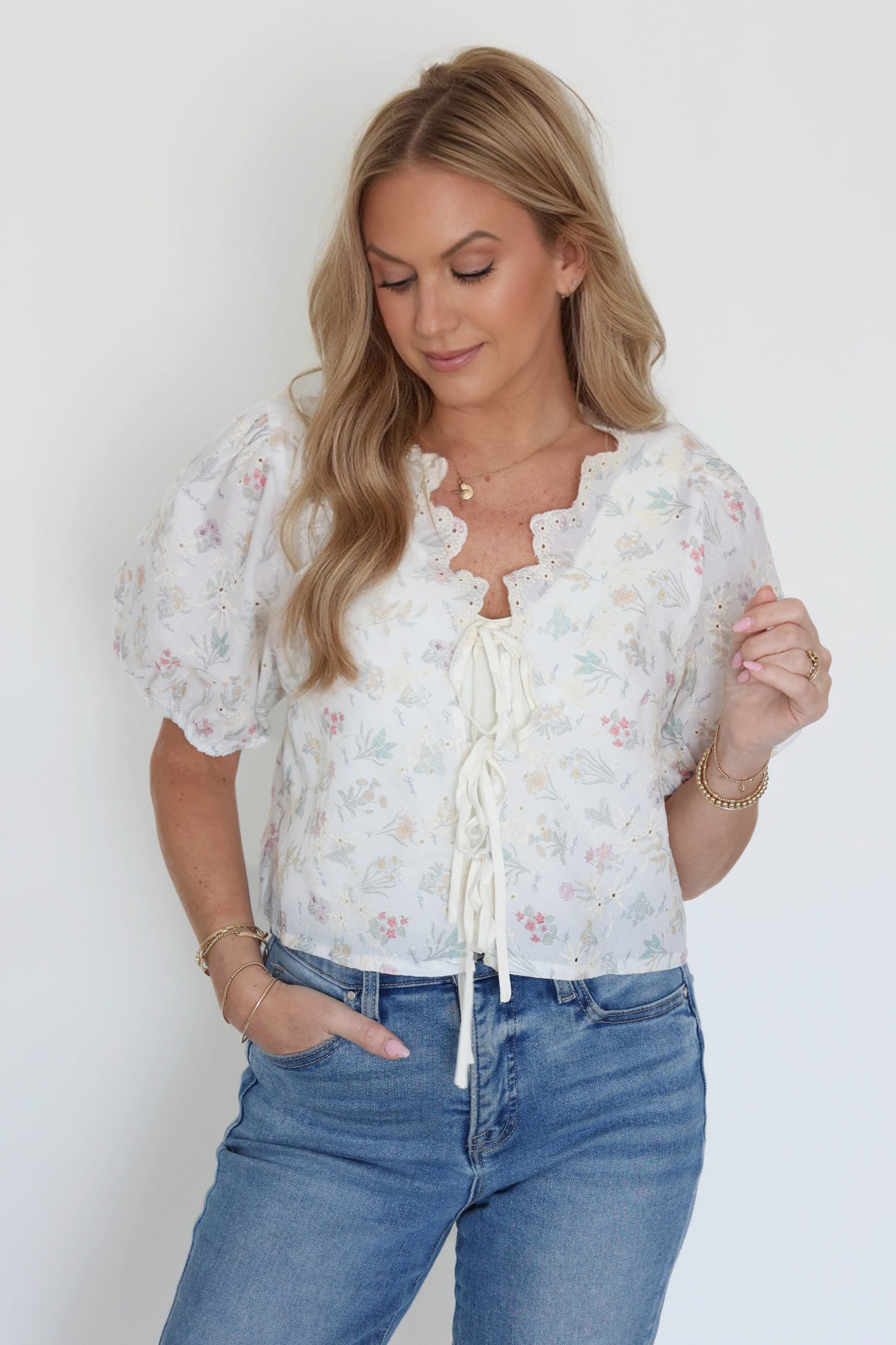 May Floral Top