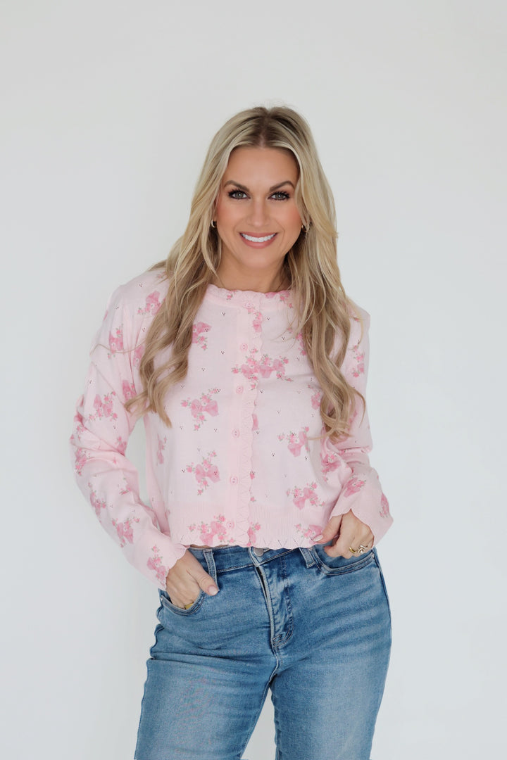Charity Floral Cardigan
