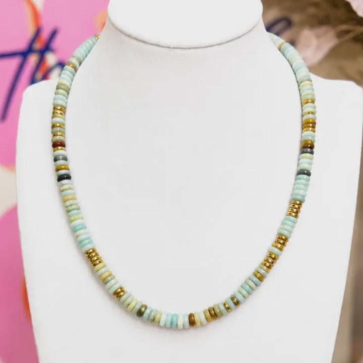 Coastal Stone Necklace