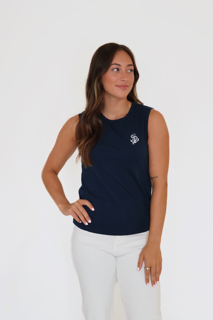 Anchor Muscle Tank - Eclipse (FINAL SALE)