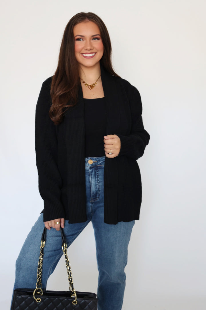 Erin Cardigan - Black (FINAL SALE)