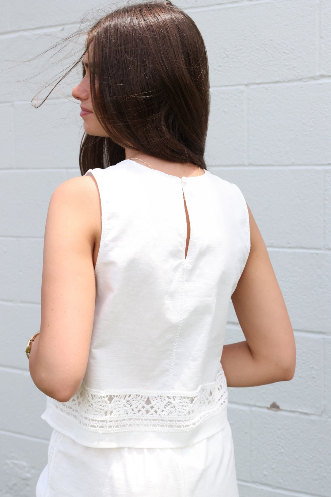 Sloane Embroidered Top