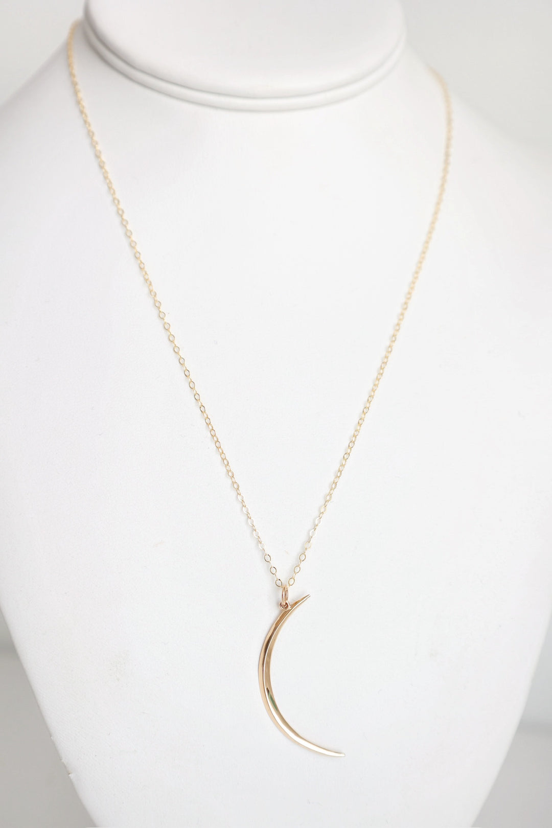 Crescent Necklace- Gold Filled