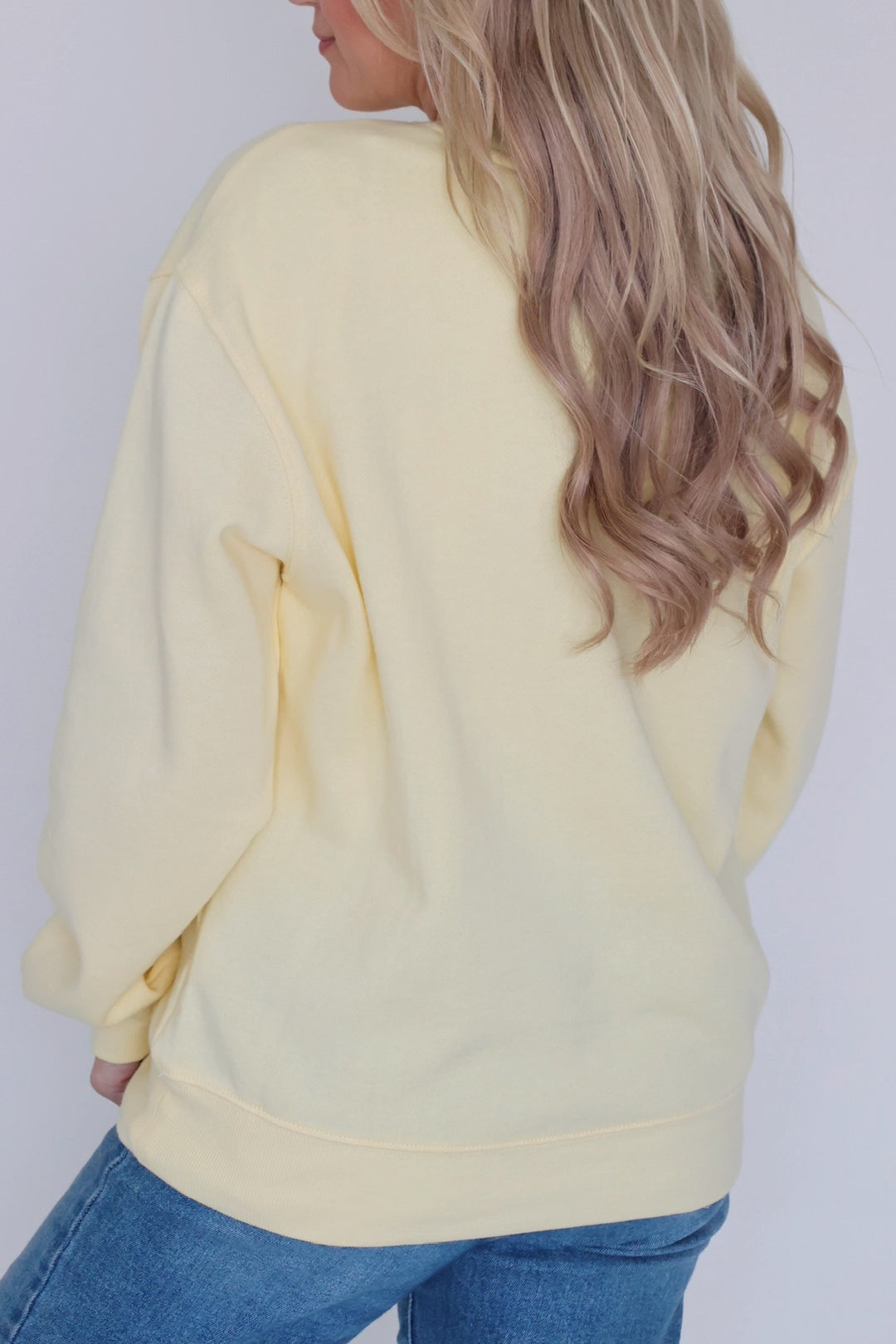 Boyfriend Sweatshirt- Sunnyside