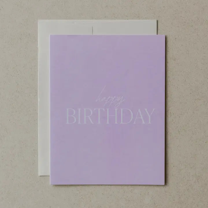 Happy Birthday Boxed Card Set