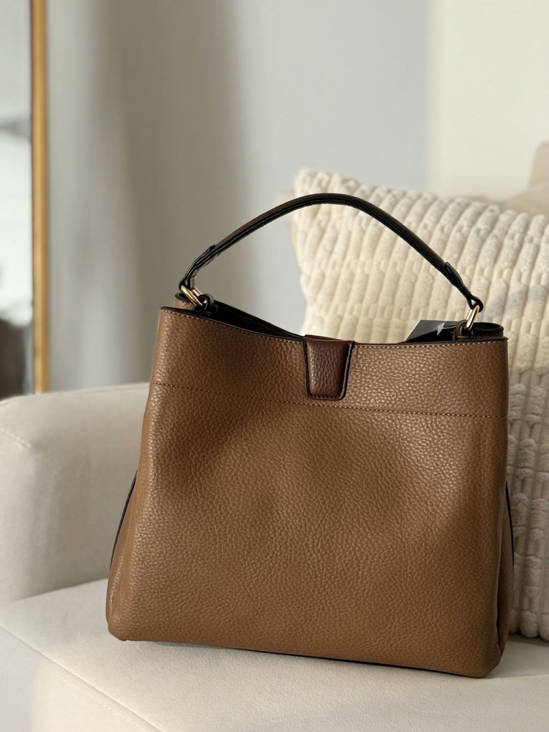 Tati Handbag- Ash Brown
