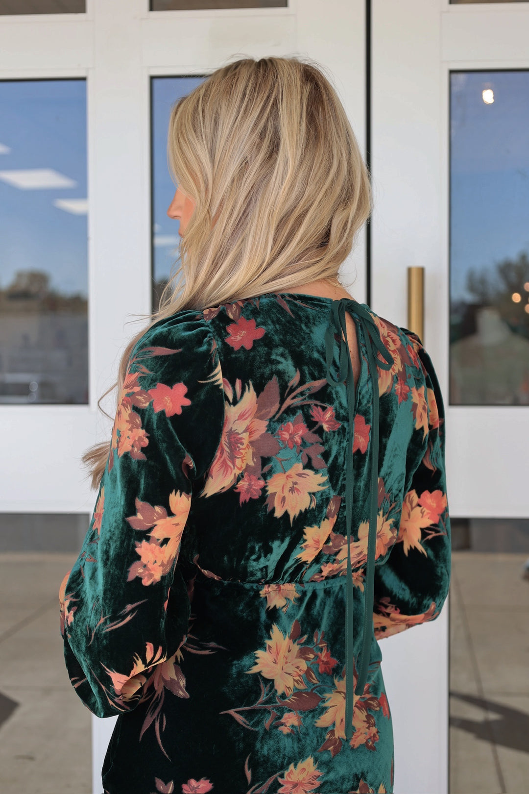 November Velvet Maxi Dress-(FINAL SALE)