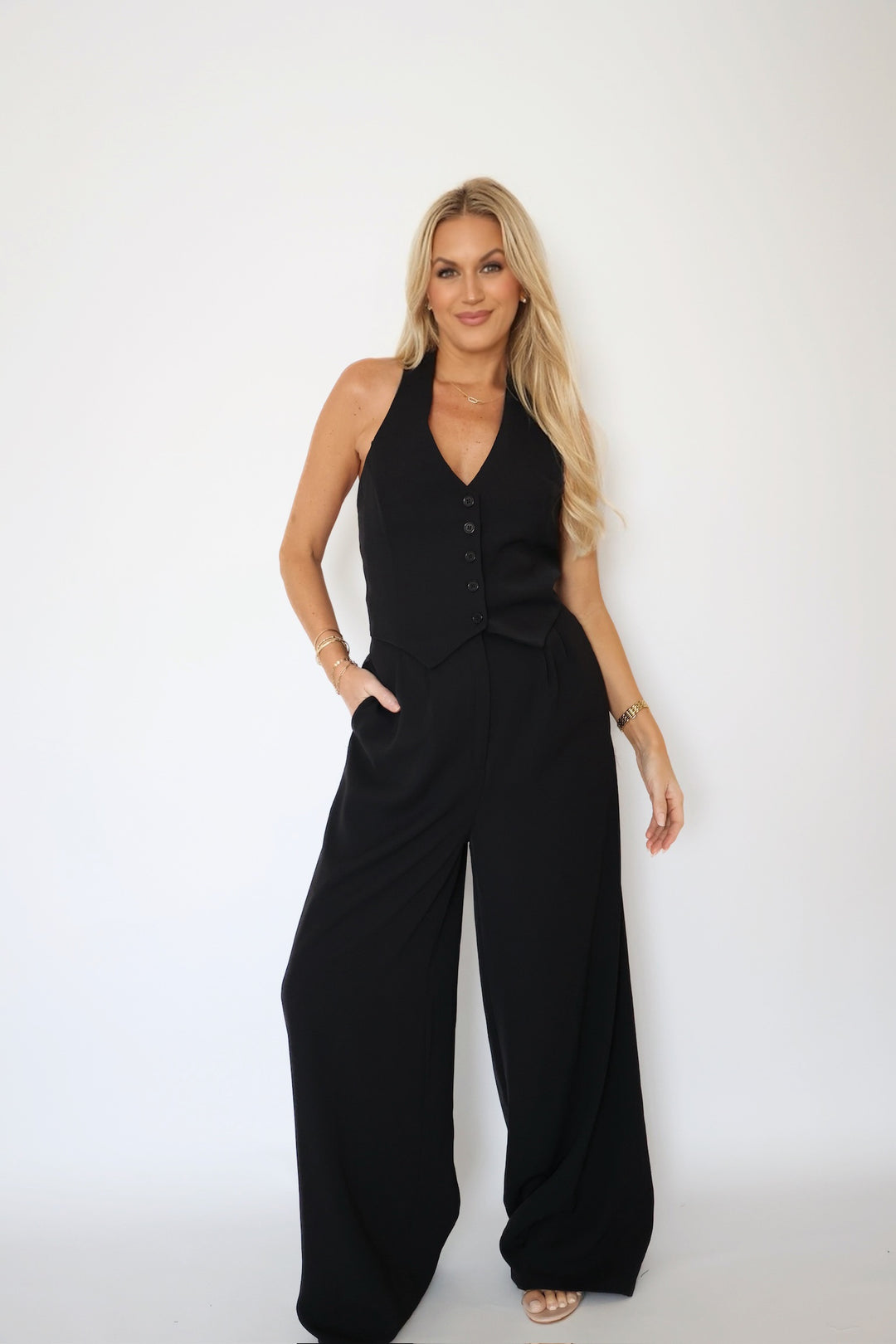 Halston Jumpsuit (Final Sale)