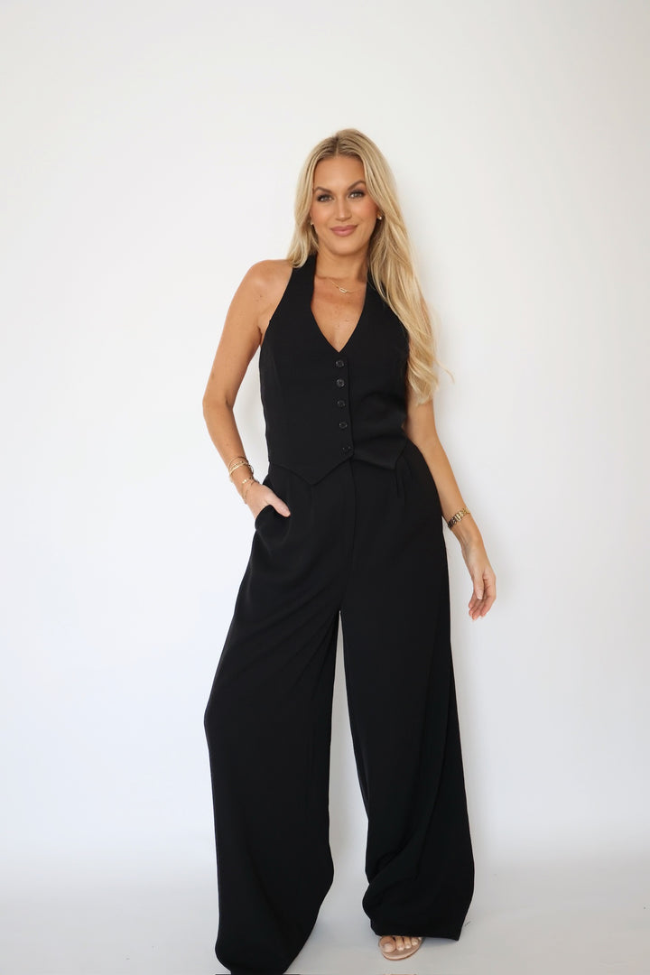 Halston Jumpsuit (Final Sale)