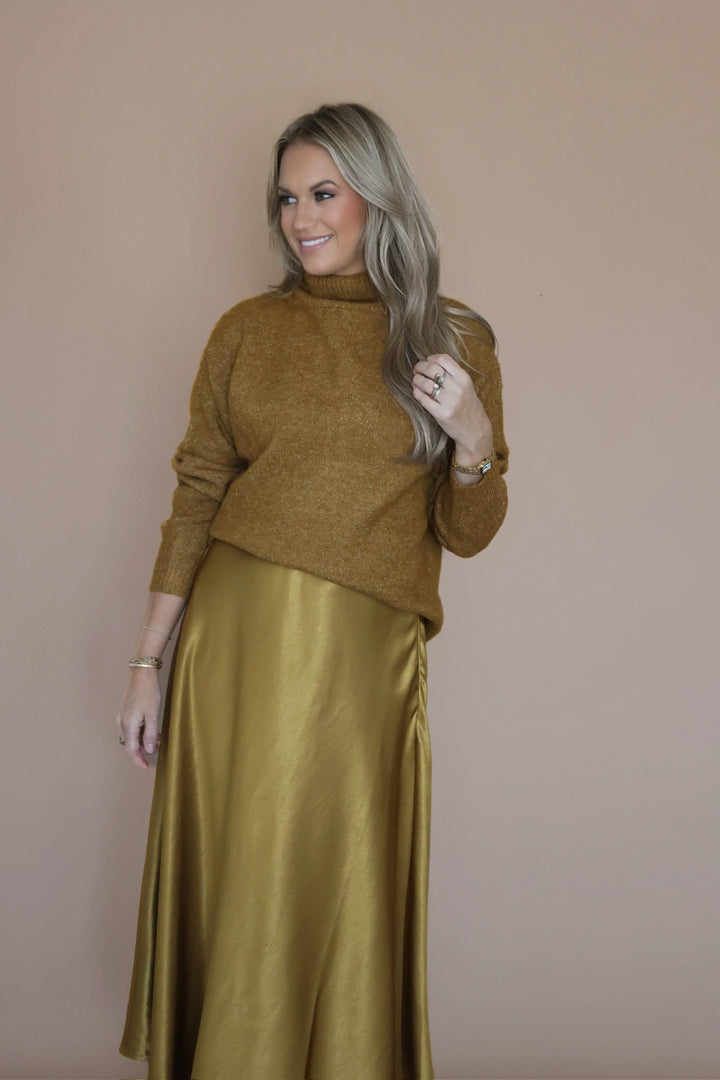 Good Thing Sweater- Camel (FINAL SALE)