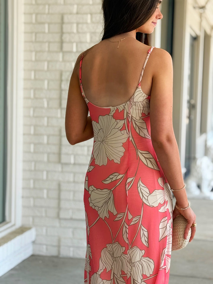 Charisma Bloom Midi Dress