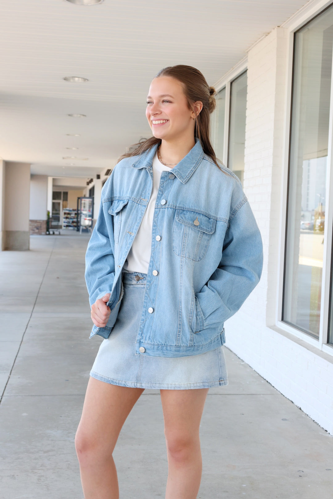 Raya Denim Jacket- Light