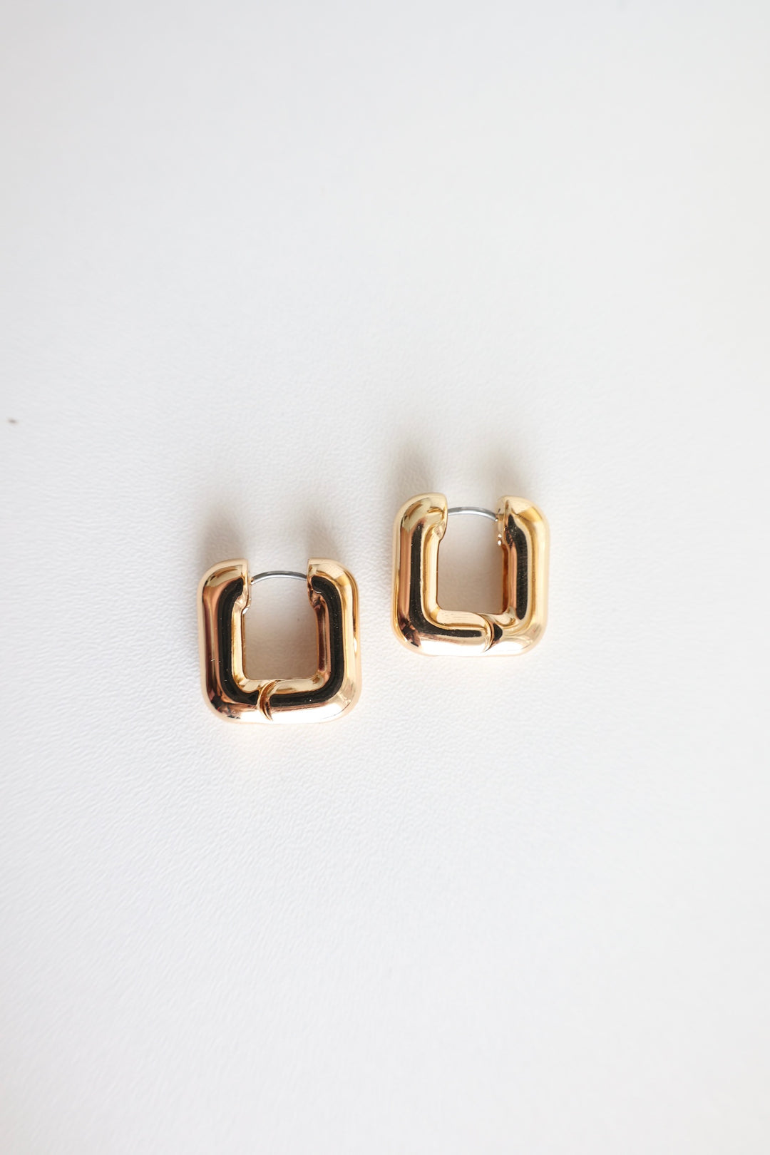 Bold Type Huggie Hoops