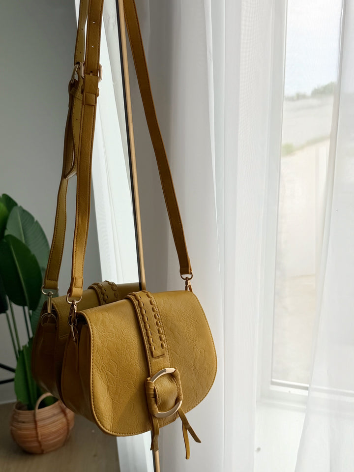 George Crossbody- Mustard