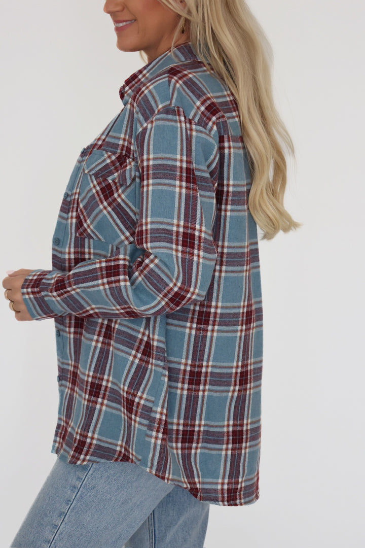 Flannel Cure Top (FINAL SALE)