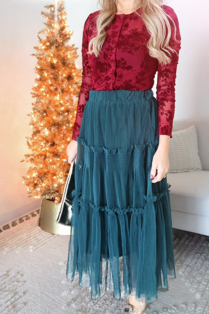 Mezo Tiered Skirt-final sale