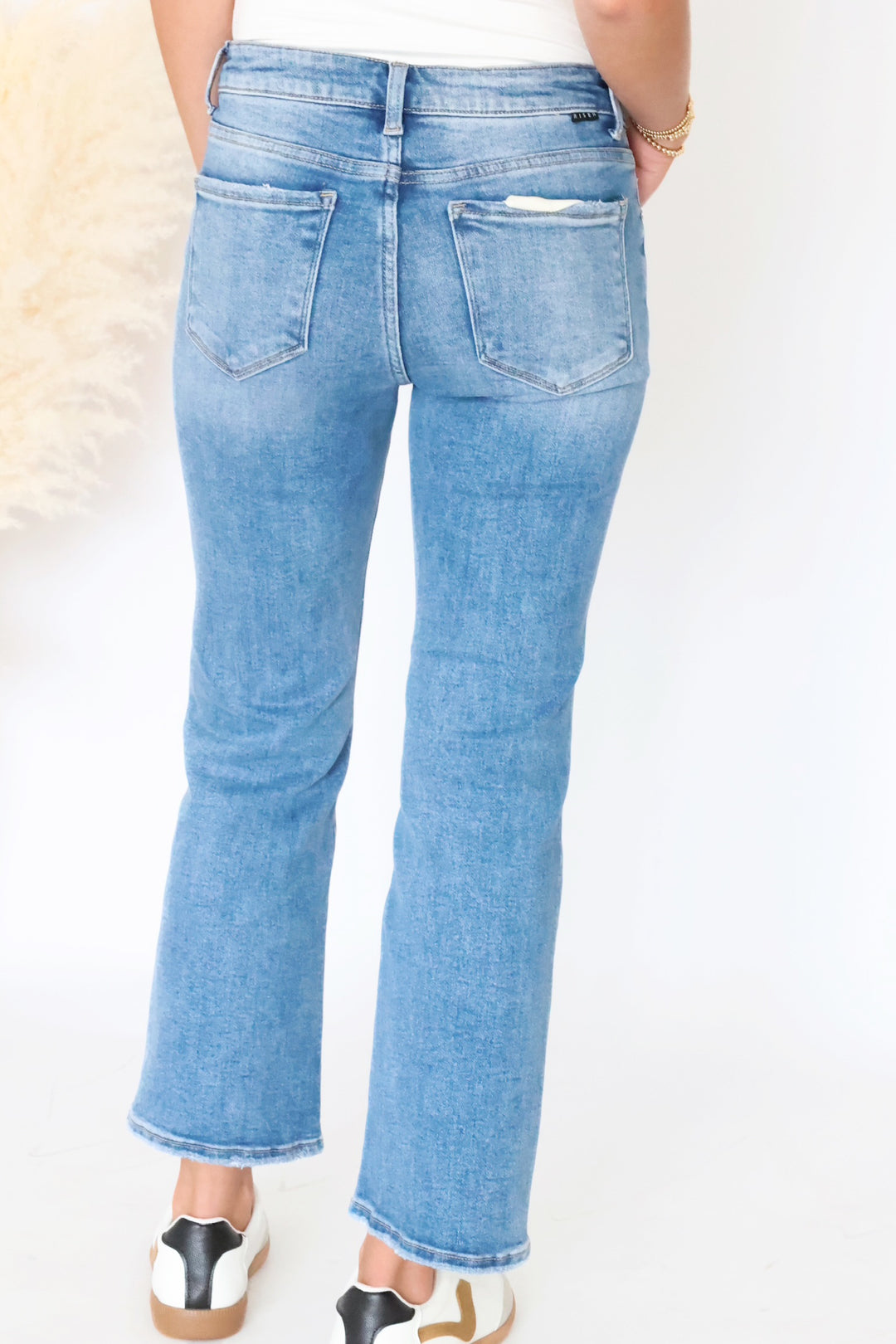 Melissa Crop Flare Jeans (FINAL SALE)