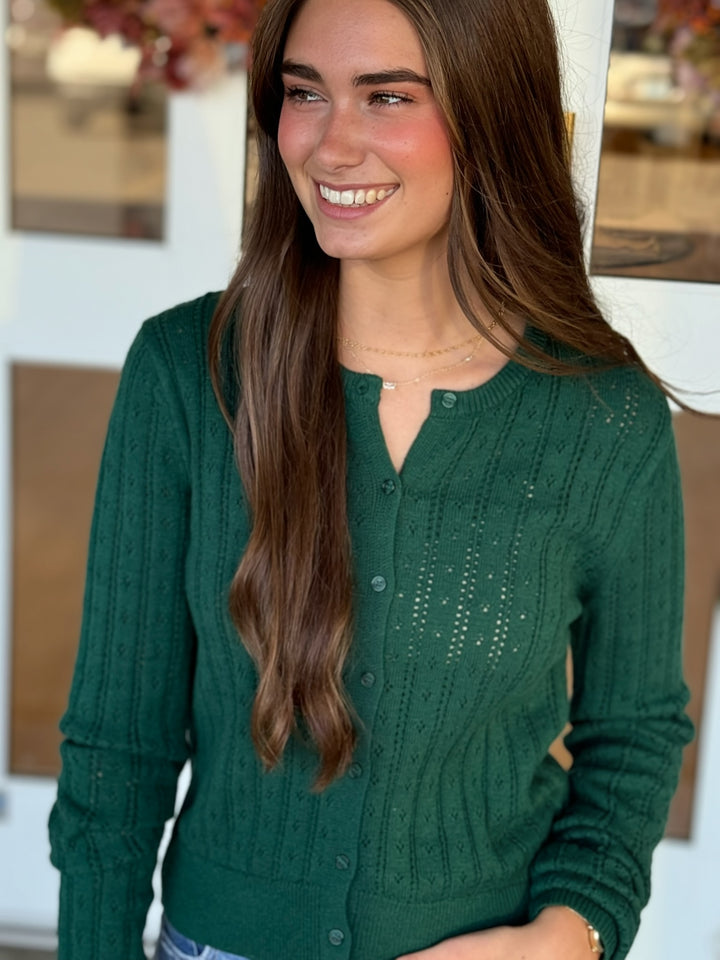 Martina Cardigan- Green