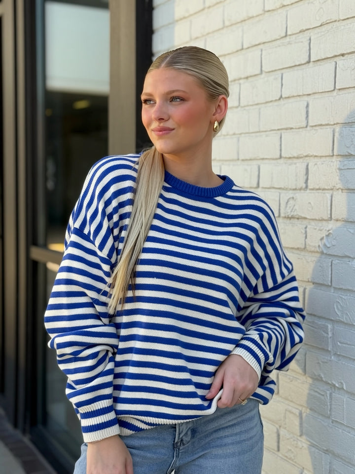 Tailgate Striped Sweater