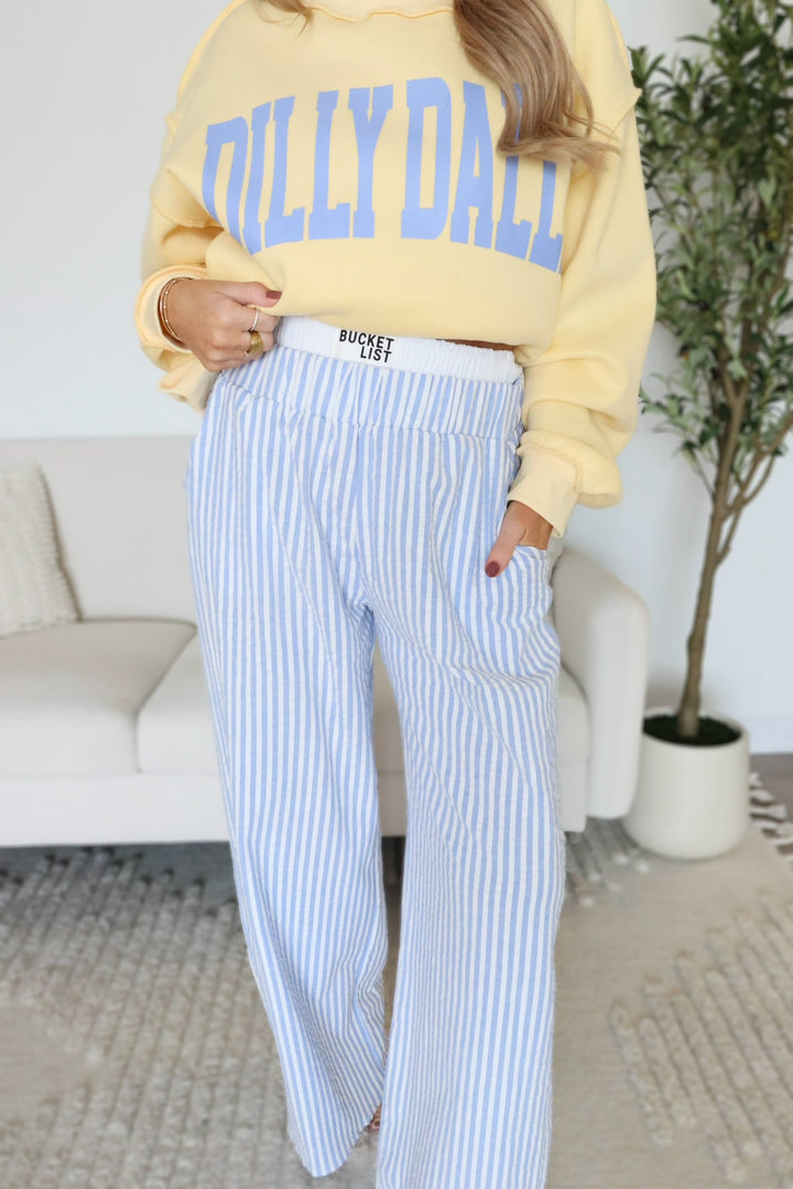 Seersucker Pants FINAL SALE