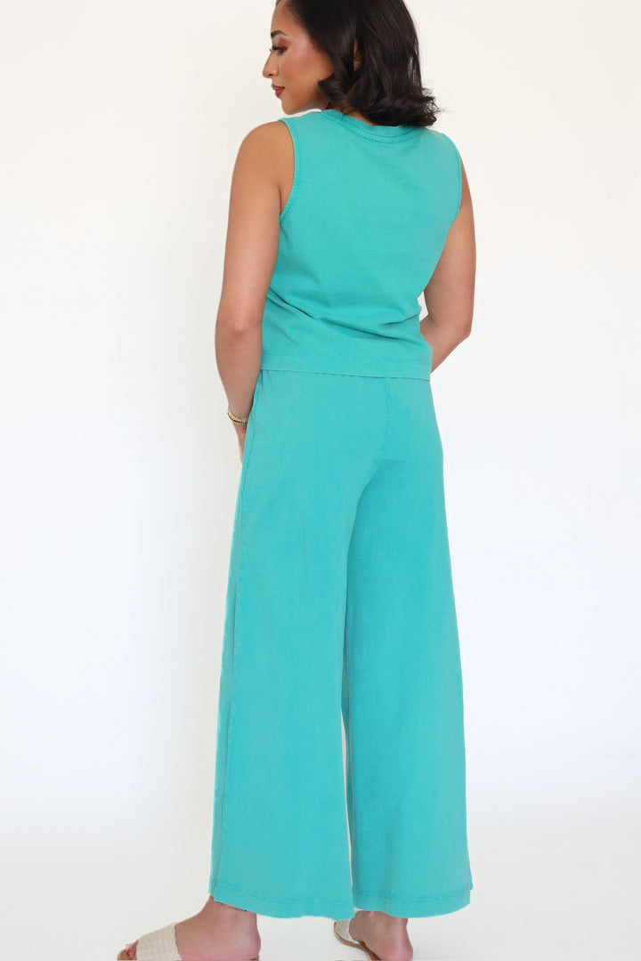 Scout Jersey Crop Pant- La Palma