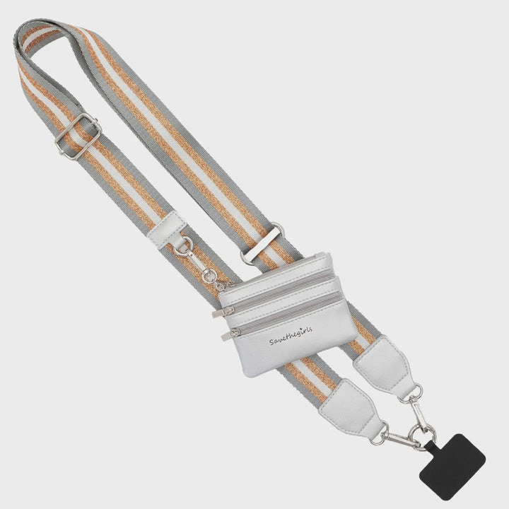 Clip & Go Stripe Strap/Pouch