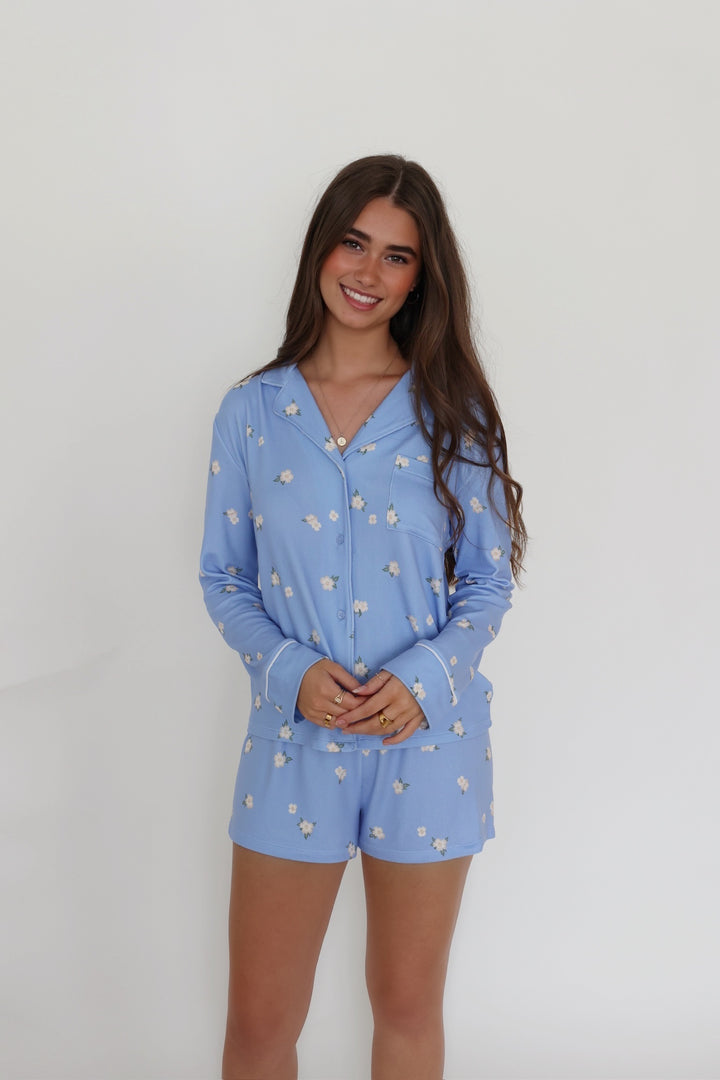 Floral PJ Short