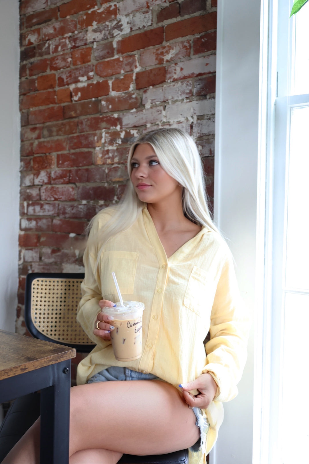 Closet Cotton Shirt- Butter