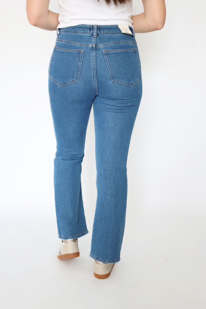 Lia Ankle Kick Flare Jean