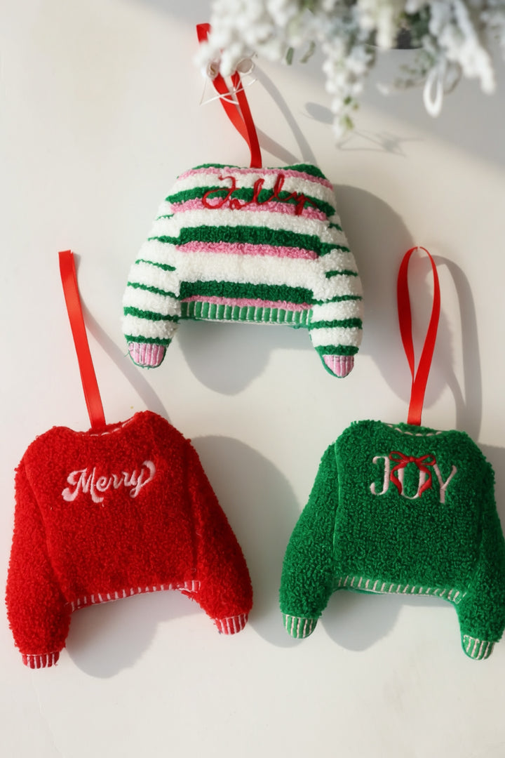 Sweater Ornaments
