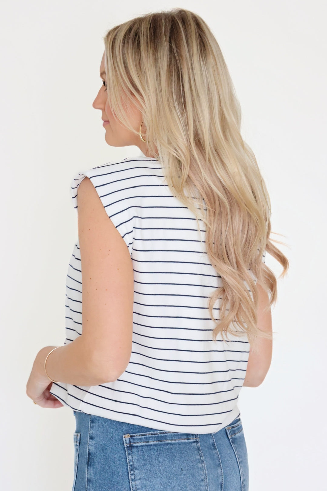Hey Sailor Striped Tee
