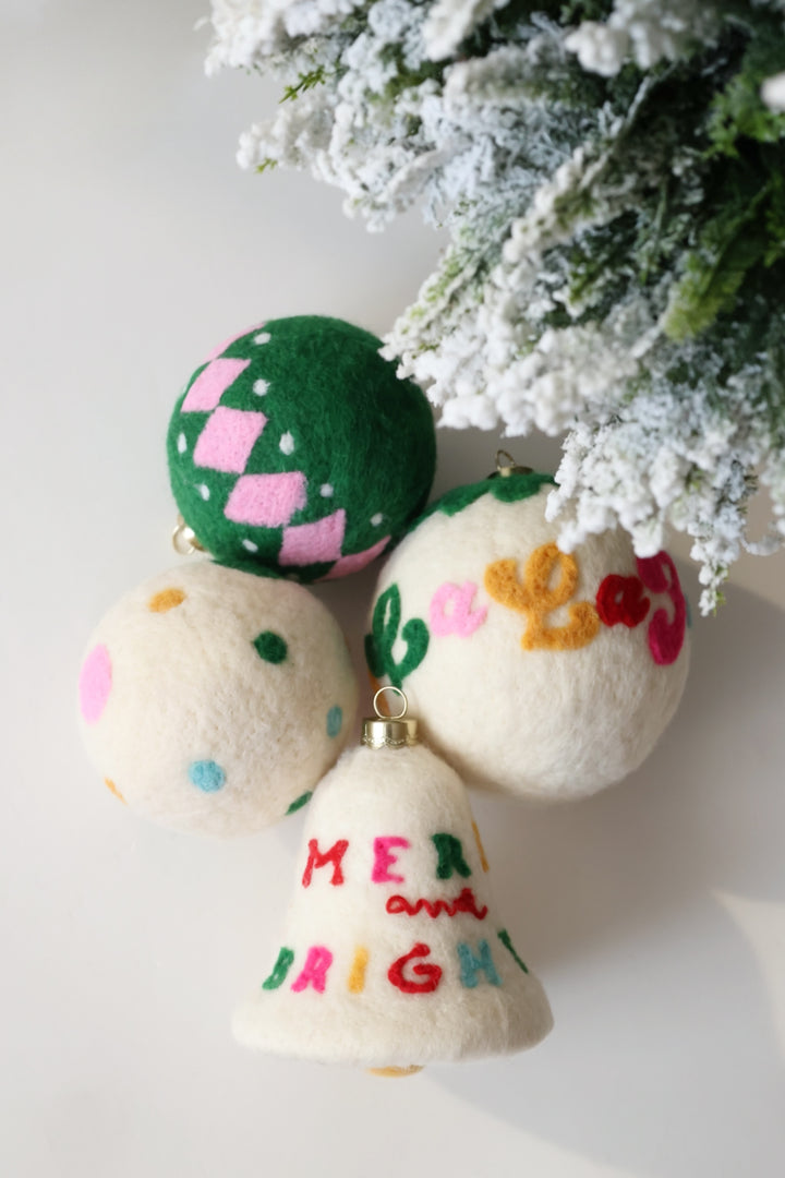 Asst Felt Ornaments