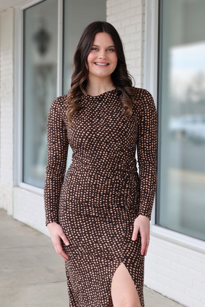 Cyndi Midi Dress-(FINAL SALE)