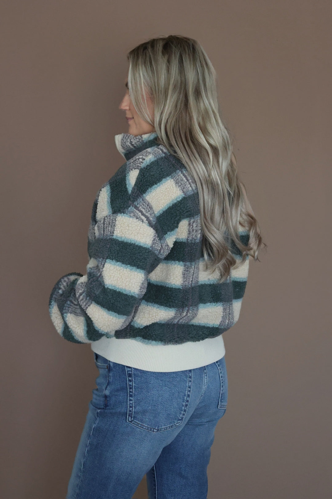 Macy Sherpa Jacket-(FINAL SALE)