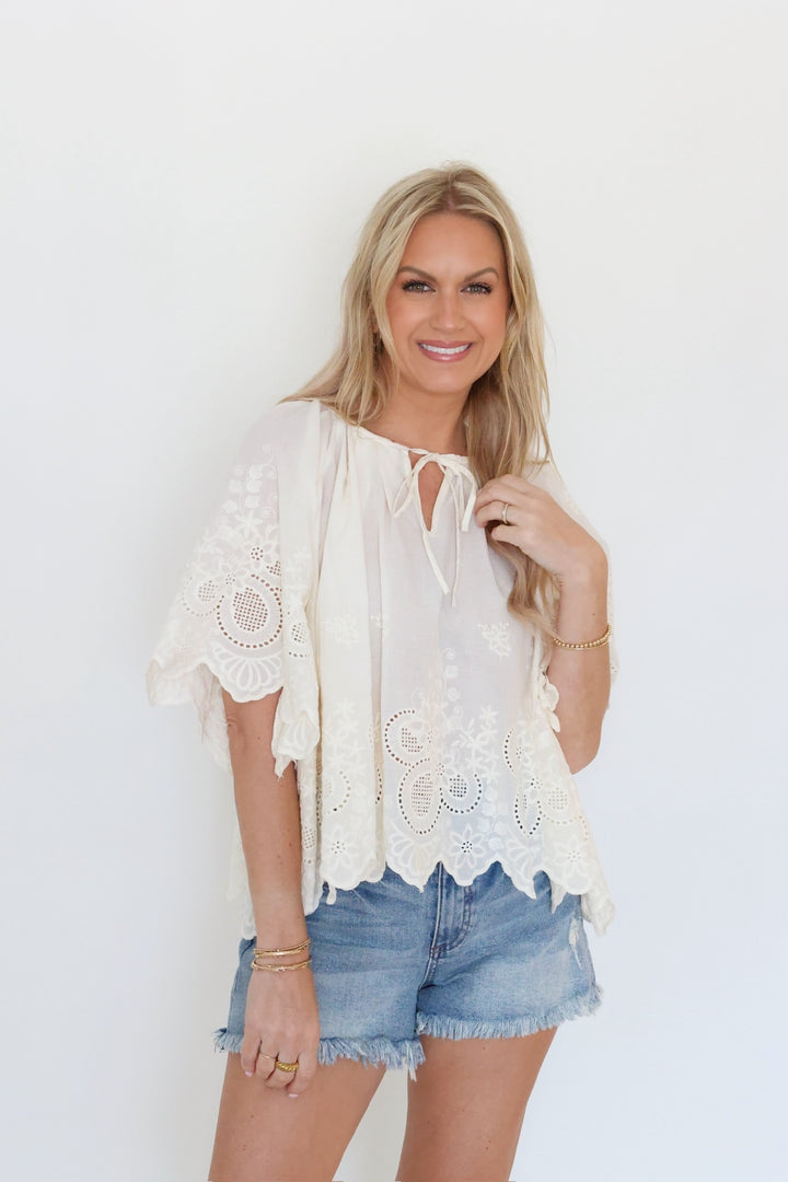 Reese Crochet Top