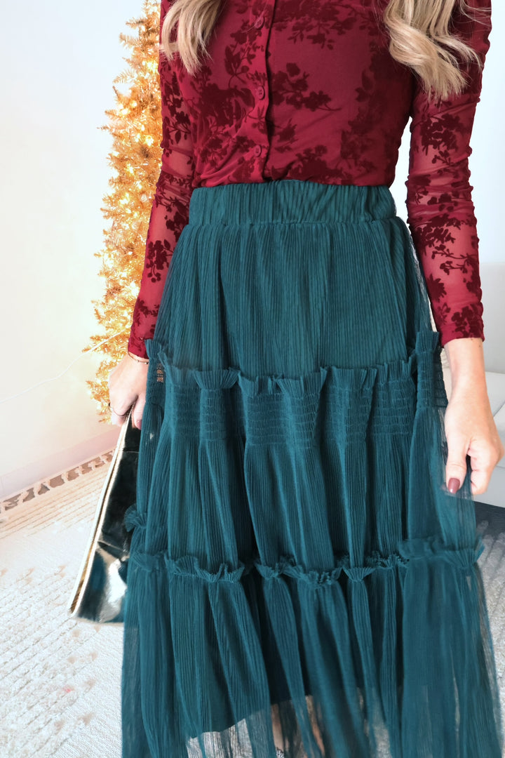 Mezo Tiered Skirt-final sale