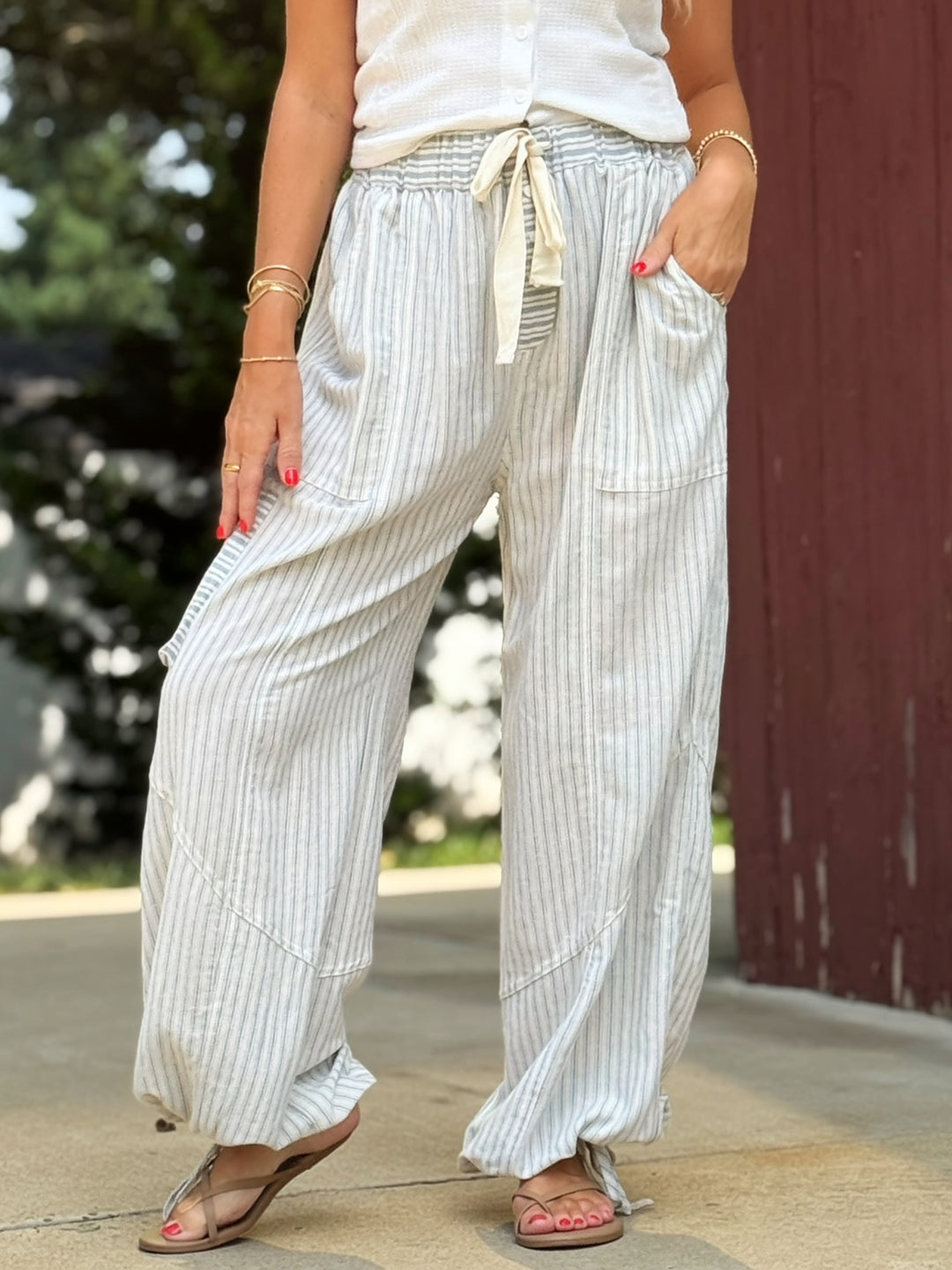 Delanie Stripe Pants
